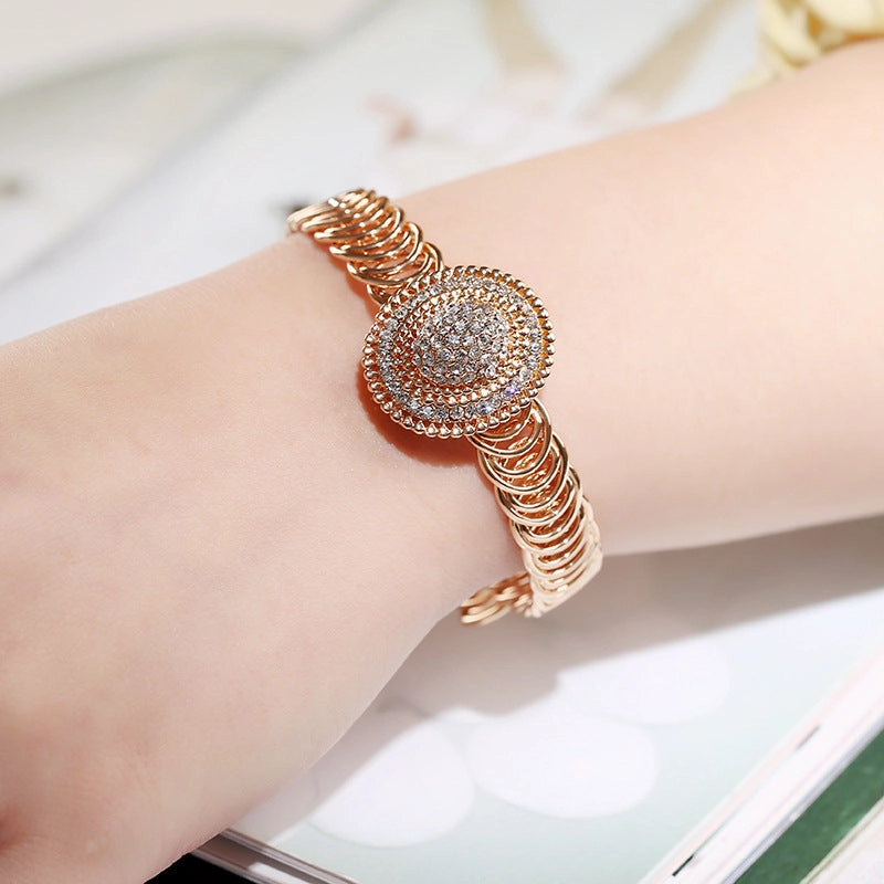 Wholesale Metal Diamond Adjustable Bracelet