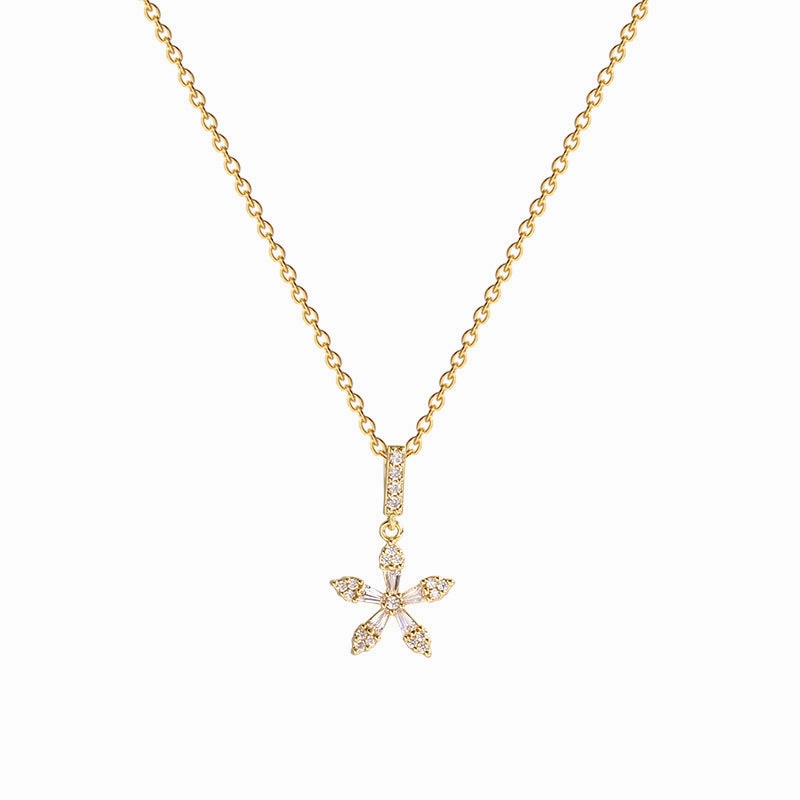 Wholesale Micro Paved Personalized Titanium Steel Necklace