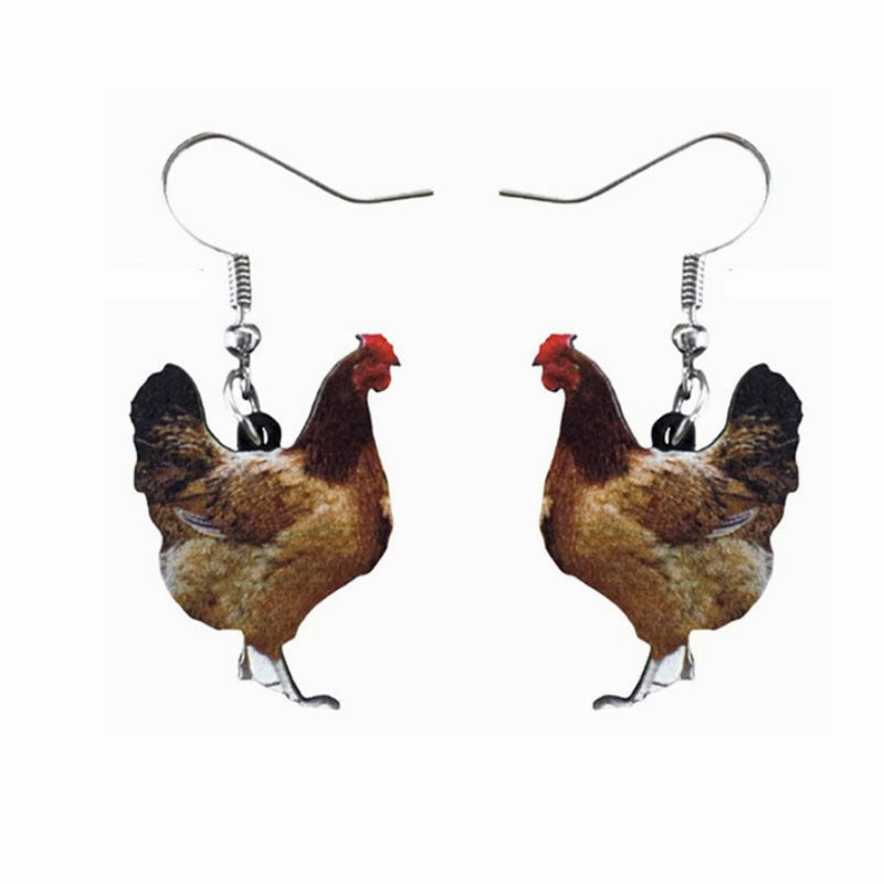 Wholesale Mini Animal Acrylic Earrings