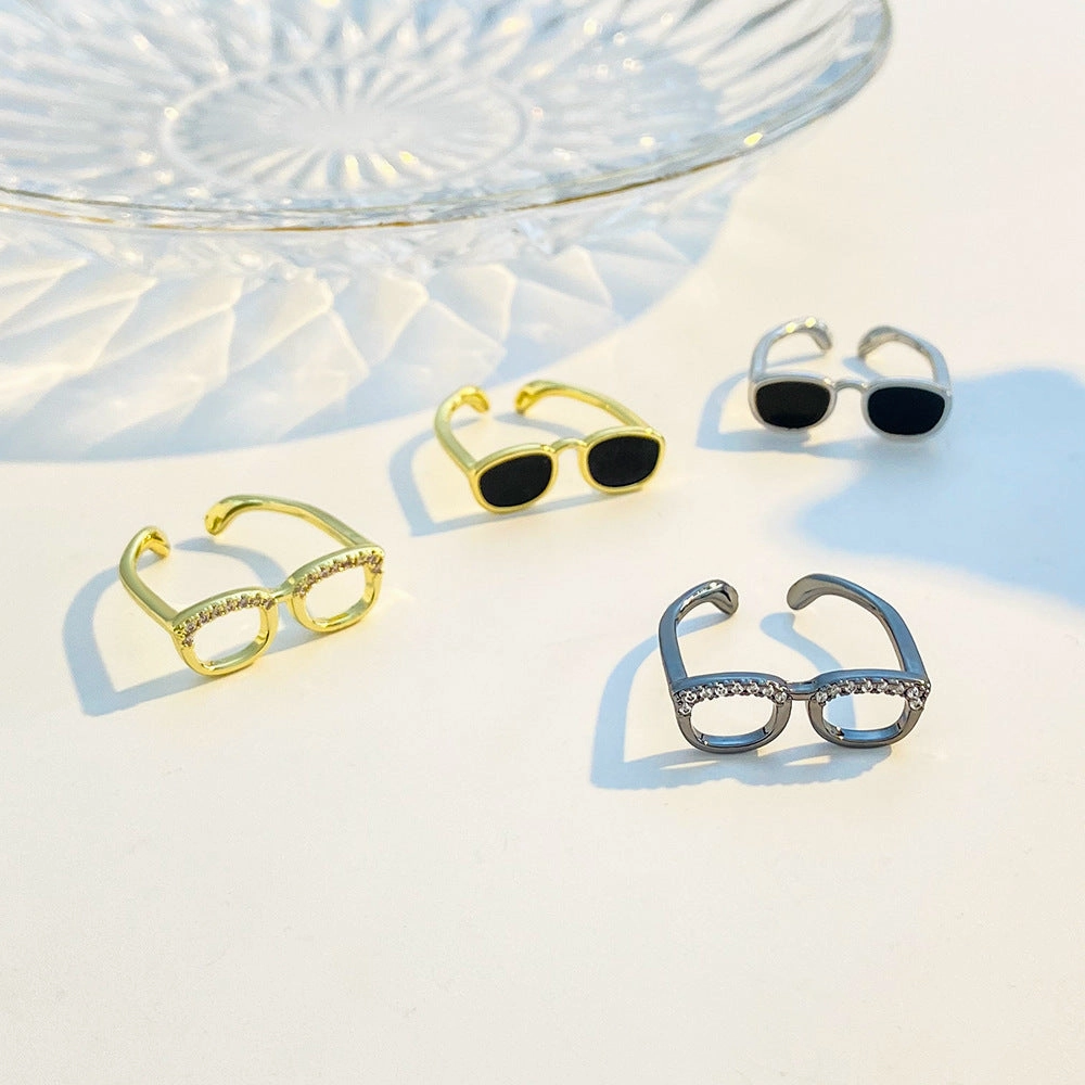 Wholesale Mini Women's Distinctive Creative Opening Couple's Ring
