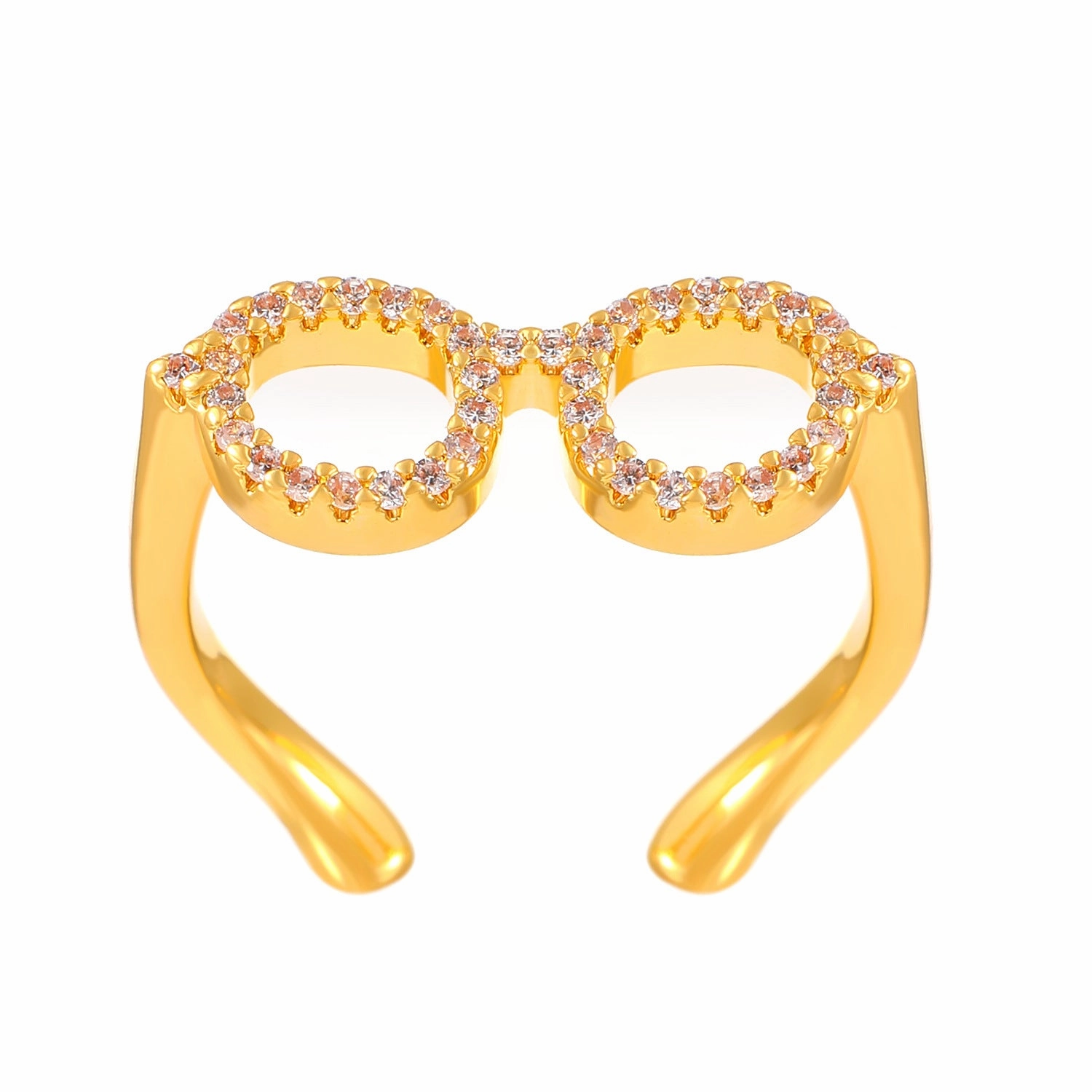 Wholesale Mini Women's Distinctive Creative Opening Couple's Ring