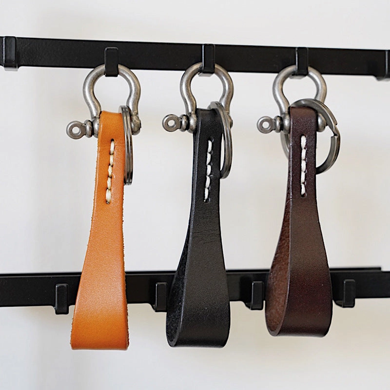 Wholesale Minimalist Cowhide Keychains