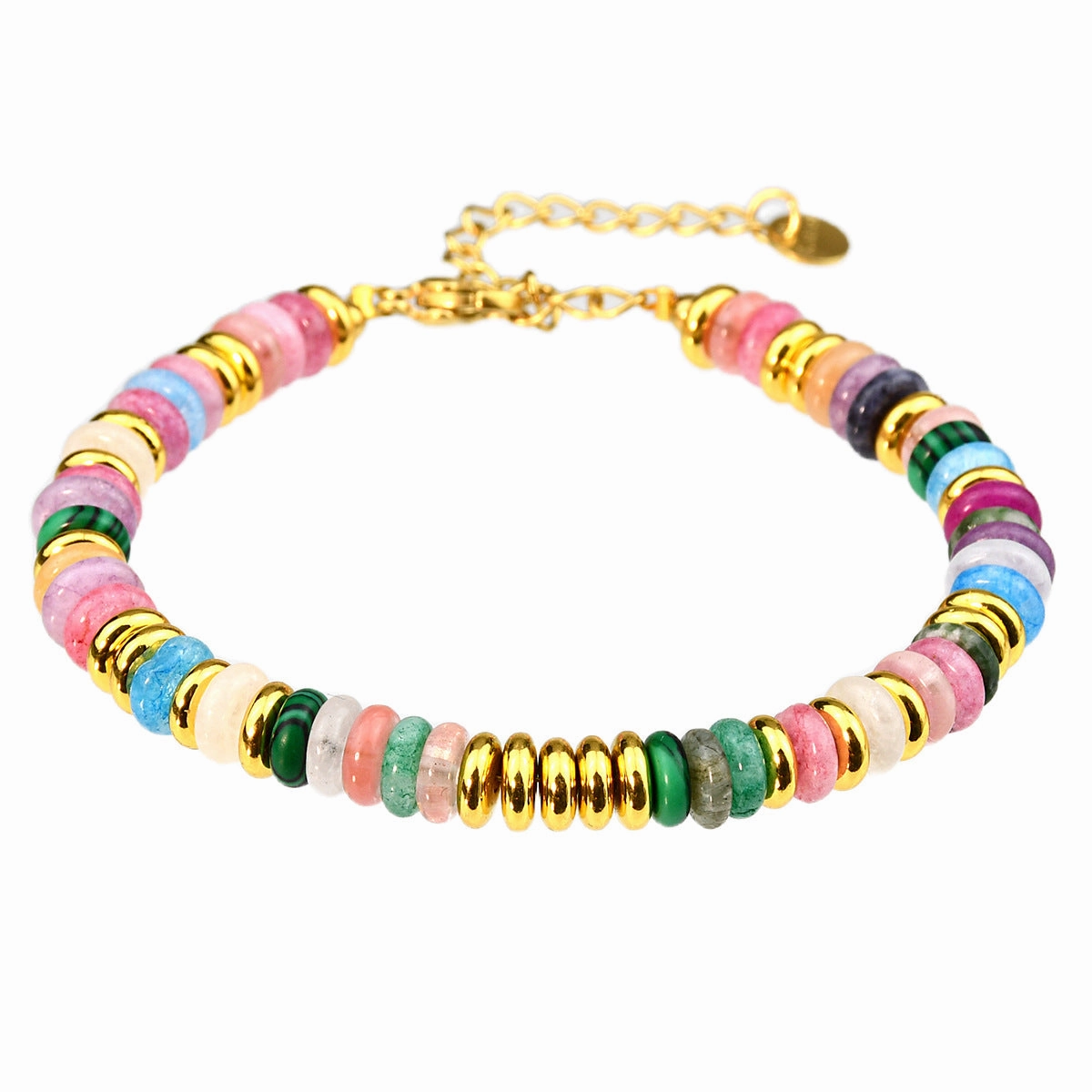 Wholesale minority high sense does not fade natural stone crystal bracelet
