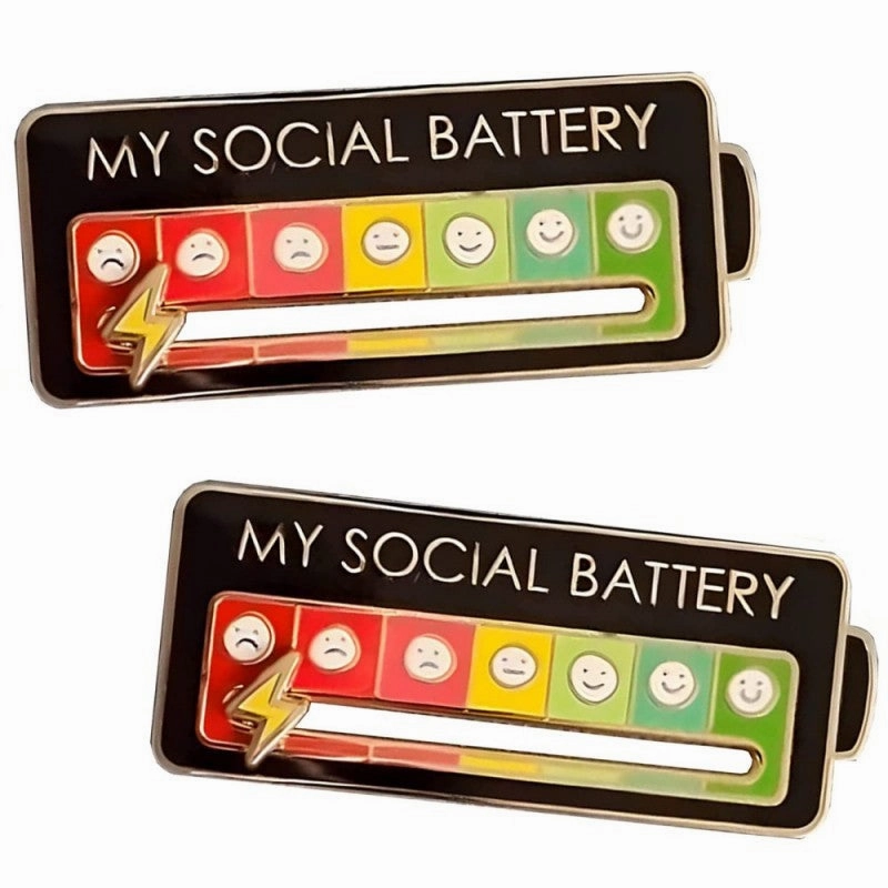 Wholesale Mood Expression Battery Power Creative Necklace