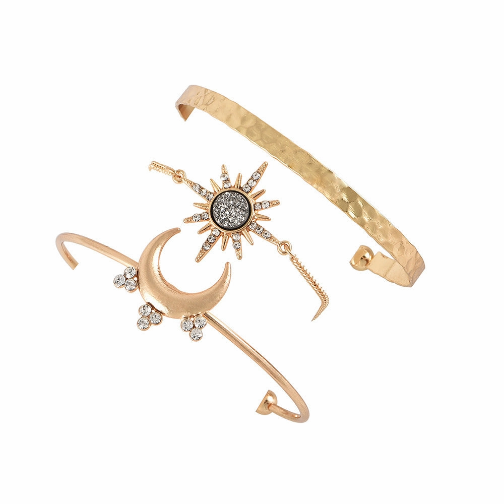 Wholesale Moon Sun Combination Bracelet