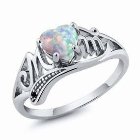 Wholesale Mother's Day Gift Letter Ring