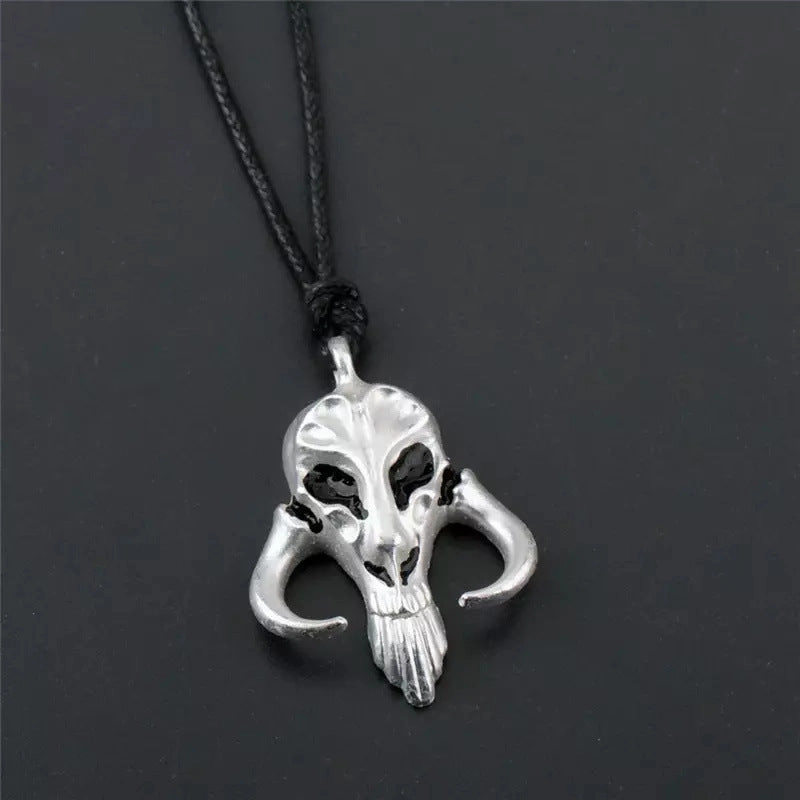 Wholesale Movie and TV Peripheral Retro Sheep Head Skull Creative Necklaces