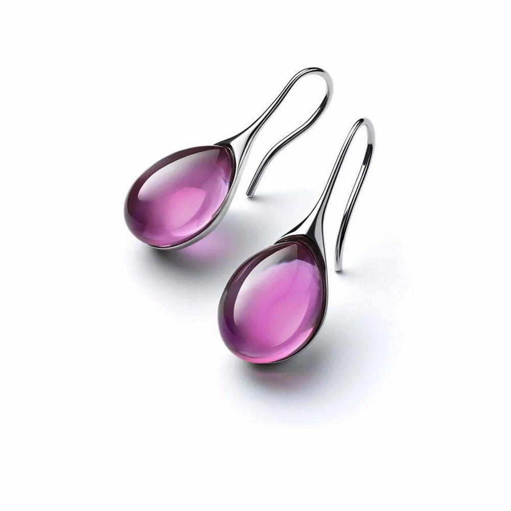 Wholesale Multi-color cat's eye earrings