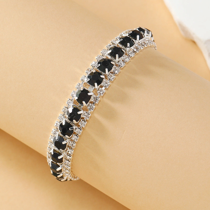 Wholesale Multicolor Crystal Bohemian Alloy Bracelet