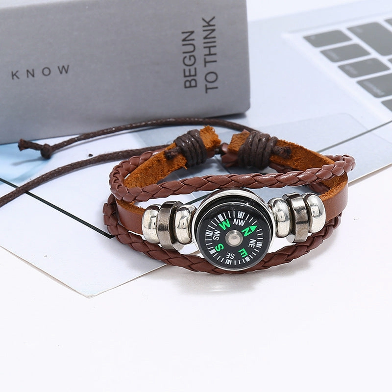 Wholesale Multilayer Beaded Leather Bracelet