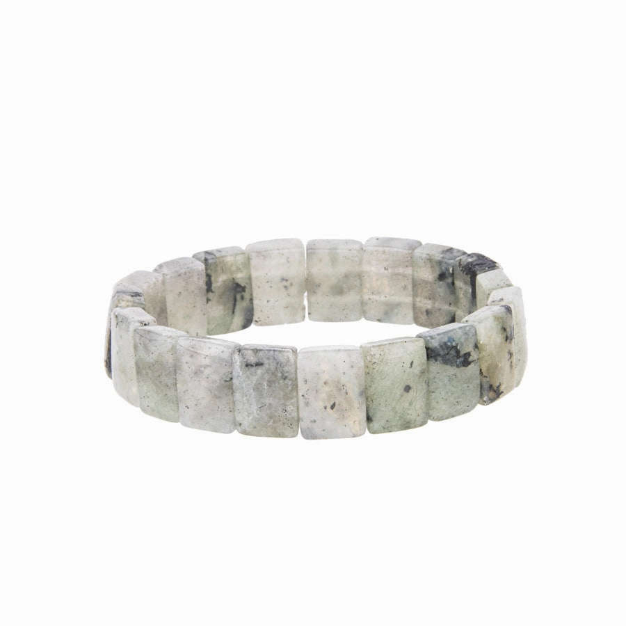 Wholesale Natural Stone Crystal Facet Semi-precious Stone Agate Bracelet