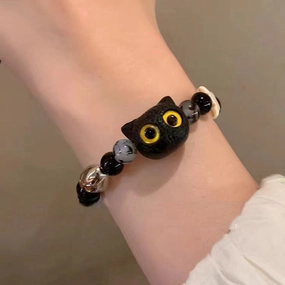 Wholesale Natural Stone Kitten Beaded Jewelry Natural stone Bracelet