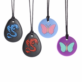 Wholesale Necklace Pendant Silicone Butterfly Teether