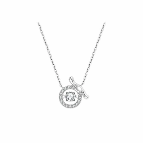 Wholesale Necklace Schoolgirl Valentine's Day Gift Beating Heart ins Simple Niche Design Necklace