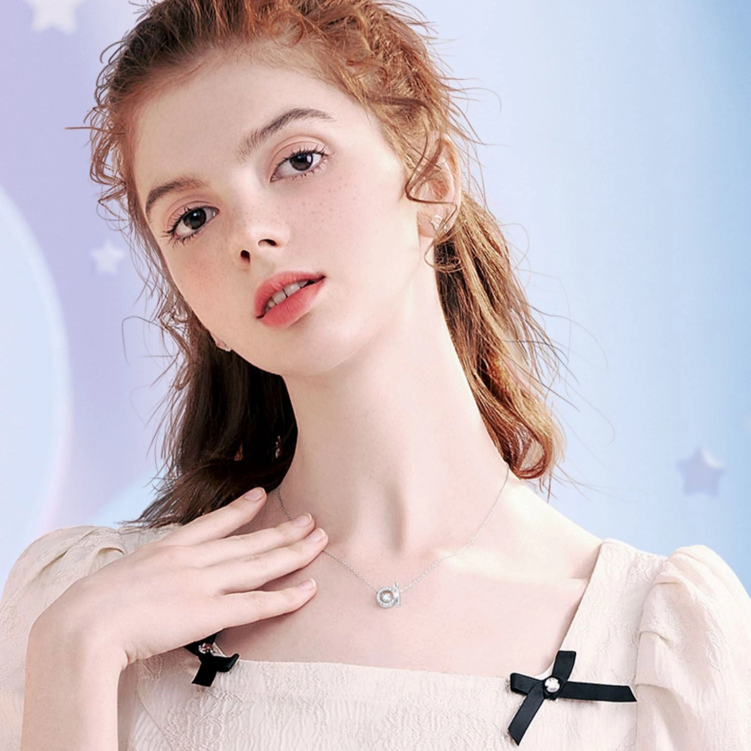 Wholesale Necklace Schoolgirl Valentine's Day Gift Beating Heart ins Simple Niche Design Necklace