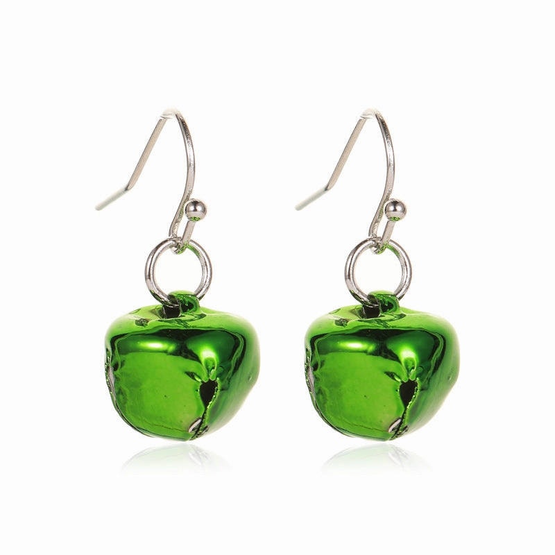 Wholesale New Christmas Colorful Bell Necklace Bracelet Earrings Christmas Ornaments