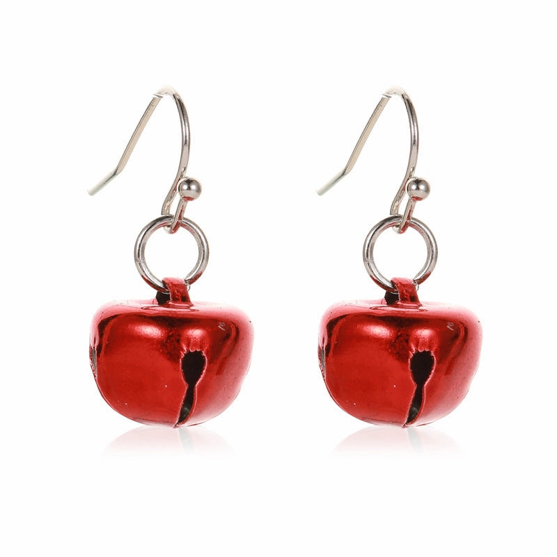 Wholesale New Christmas Colorful Bell Necklace Bracelet Earrings Christmas Ornaments