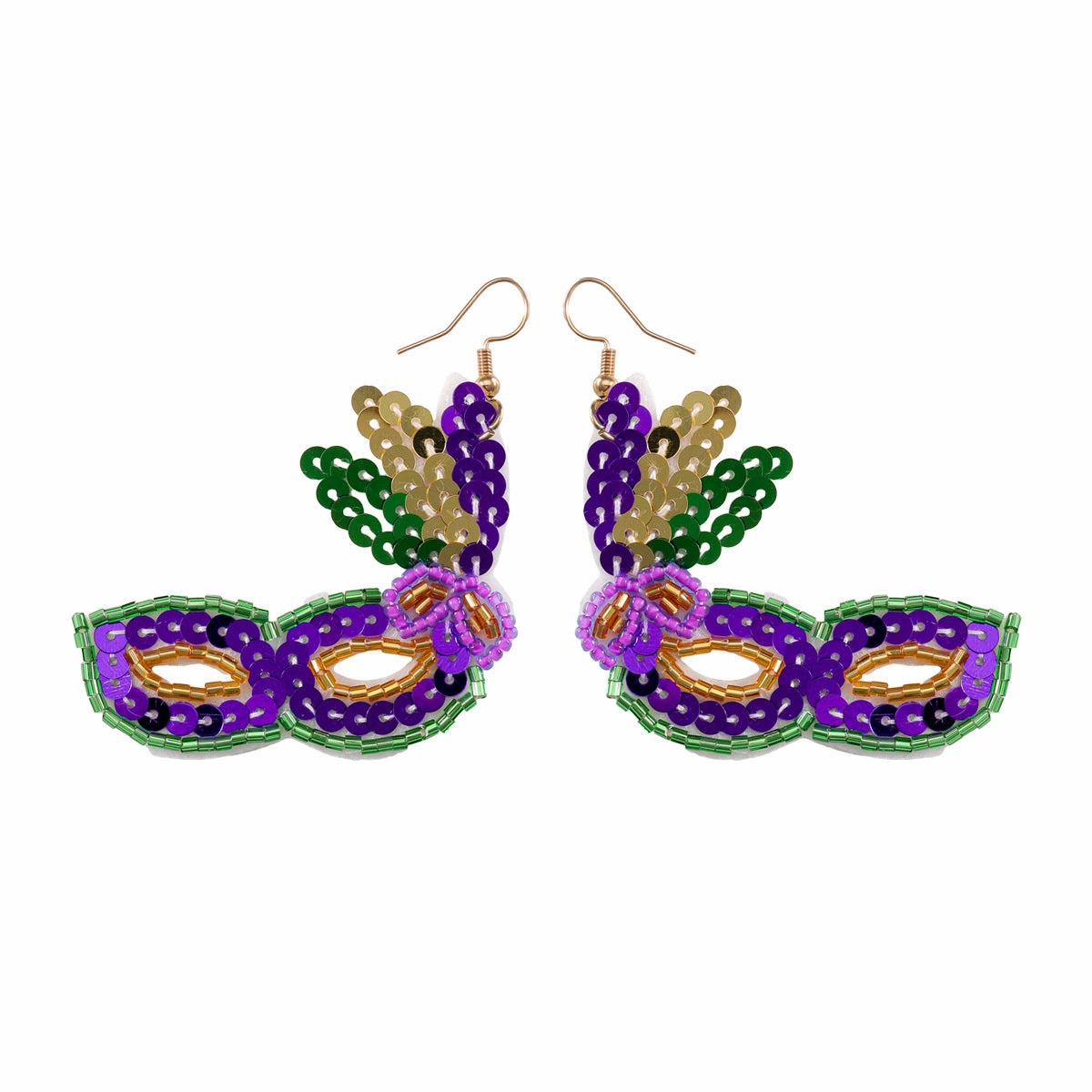 Wholesale New Colorful Knitted Alloy Handmade Rice Bead Earrings Fashion Unique Design Sensibility Trendy Festival Earrings Jewelry