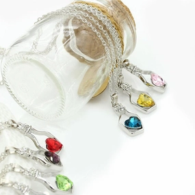 Wholesale New Love Crystal Bottle Drifting Bottle Clavicle Chain Fashion Accessory