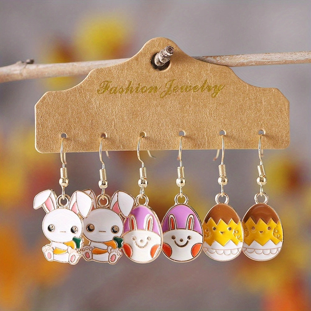 Wholesale New Niche High-end Holiday Earrings Valentine's Day Graduation Season Exaggerated Pendant