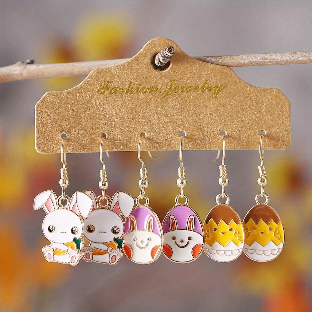 Wholesale New Niche High-end Holiday Earrings Valentine's Day Graduation Season Exaggerated Pendant