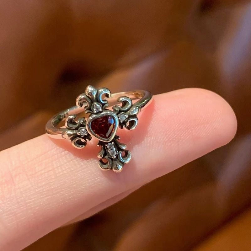 Wholesale Niche unique vintage index finger ring