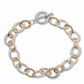 Wholesale O-style Colored Cuban Chain Alloy Bracelets