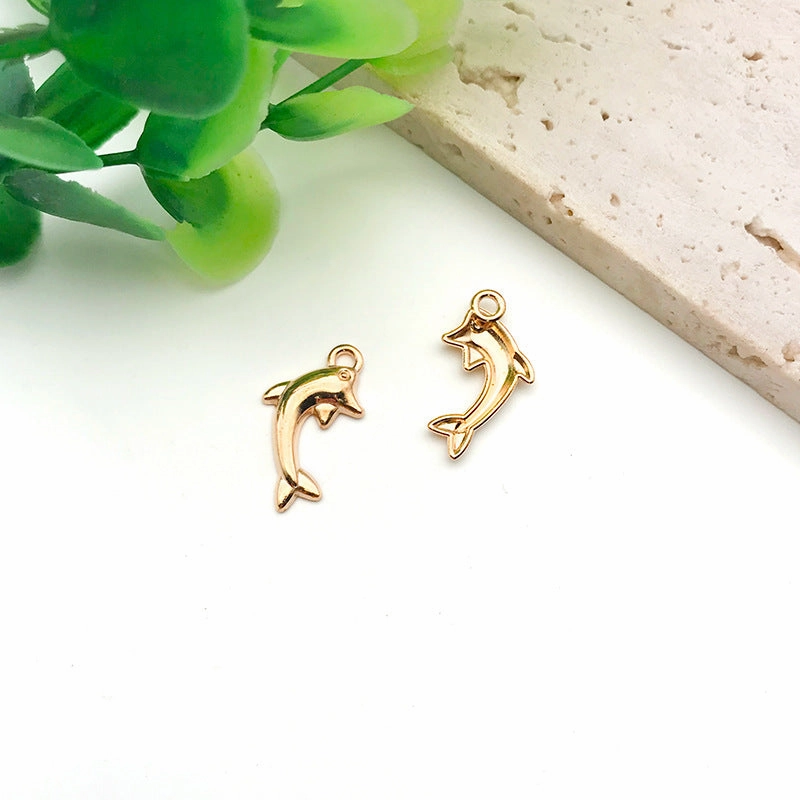 Wholesale Ocean Conch Sea Star Octopus Sea Turtle Shell Alloy DIY Necklace Pendant Accessories