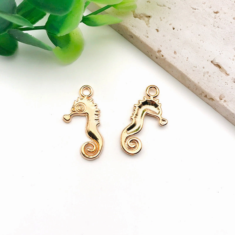 Wholesale Ocean Conch Sea Star Octopus Sea Turtle Shell Alloy DIY Necklace Pendant Accessories