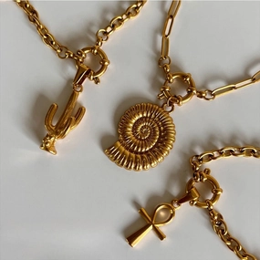 Wholesale Ocean Element Beach Style DIY Pendant Necklace