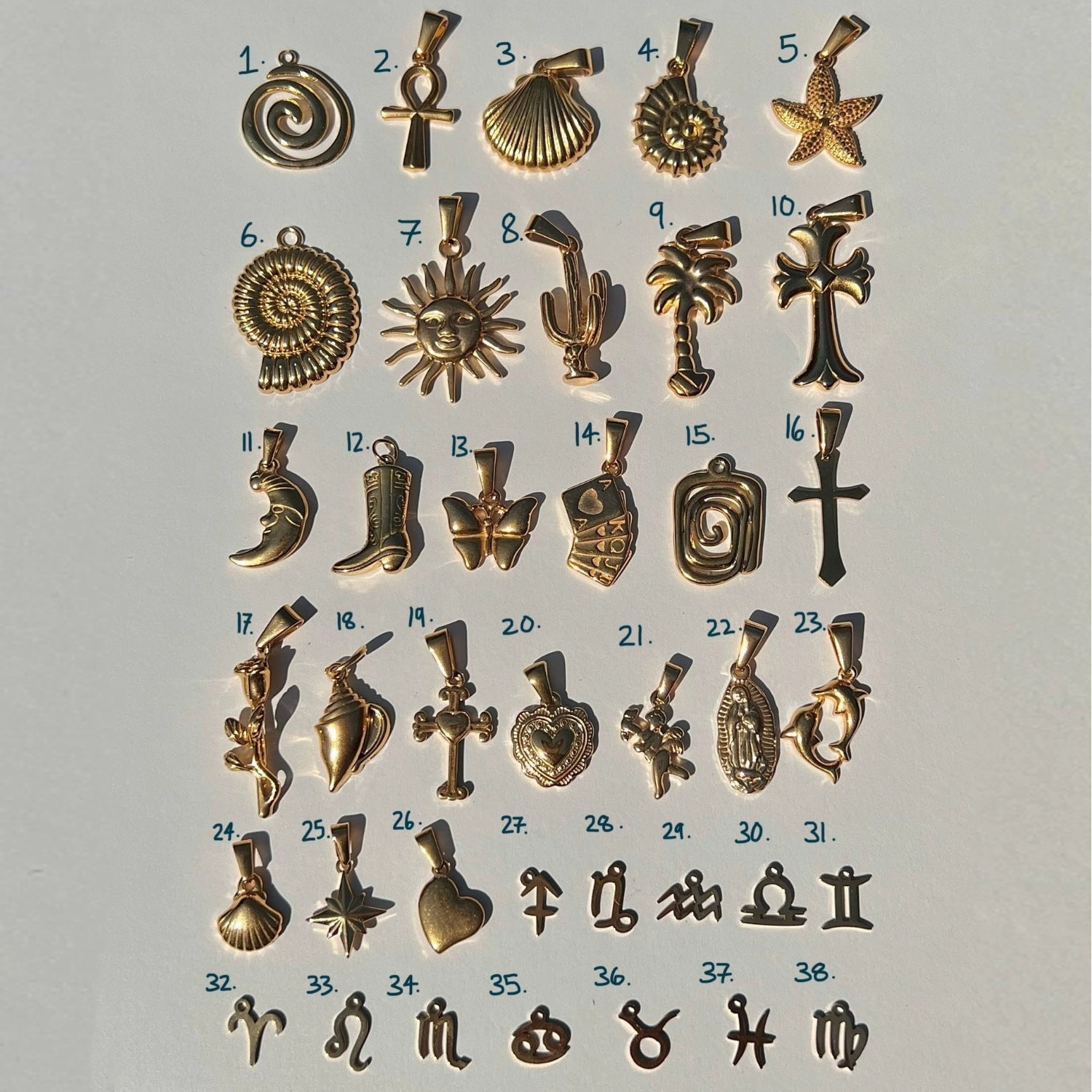 Wholesale Ocean Element Beach Style DIY Pendant Necklace