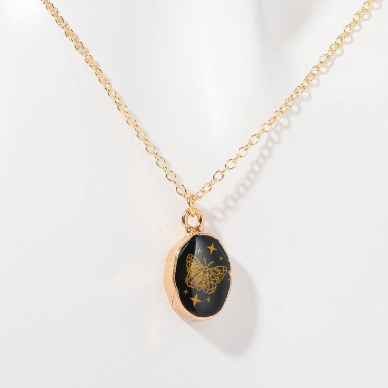 Wholesale of Natural Stone Gemstone Copper Necklaces