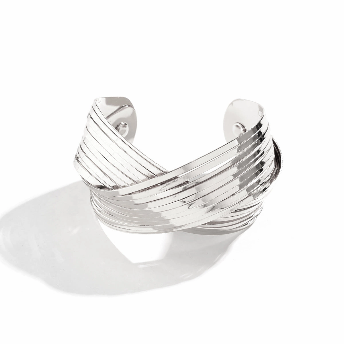 Wholesale Open Glossy Retro Hollow Geometric Bracelet
