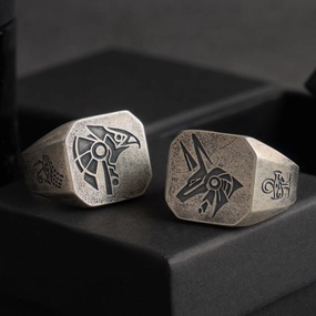 Wholesale Open Retro Cool Style Personality Single Rings