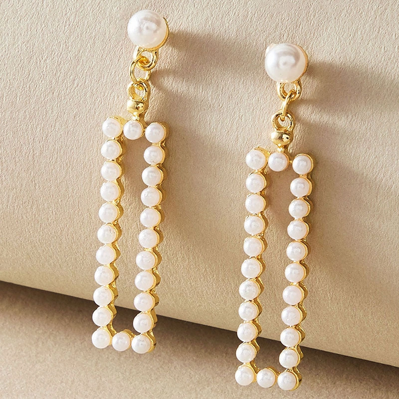 Wholesale Pearl Cross Earrings