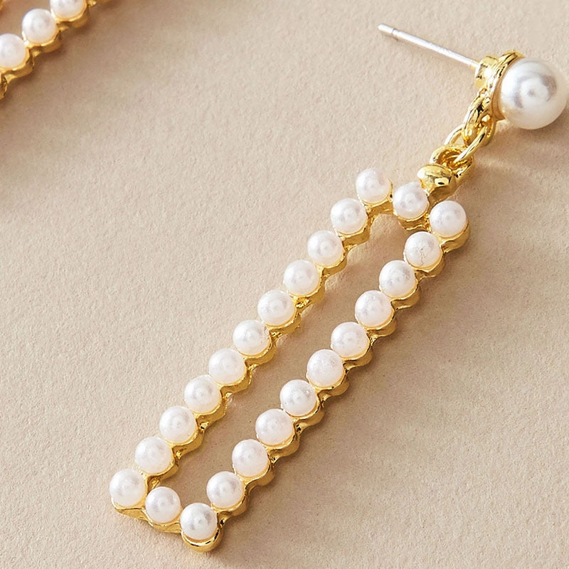 Wholesale Pearl Cross Earrings