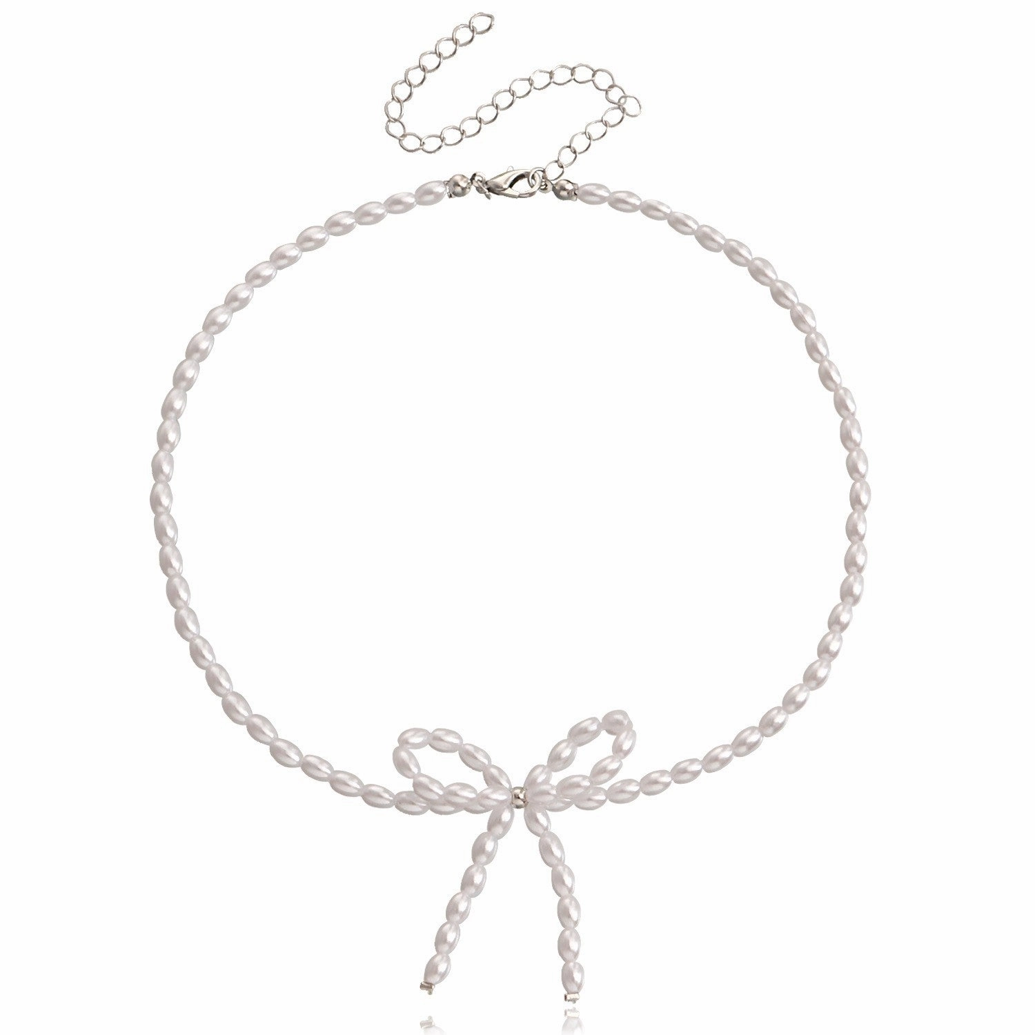 Wholesale Pearl Tassel Temperament Necklace Clavicle Chain