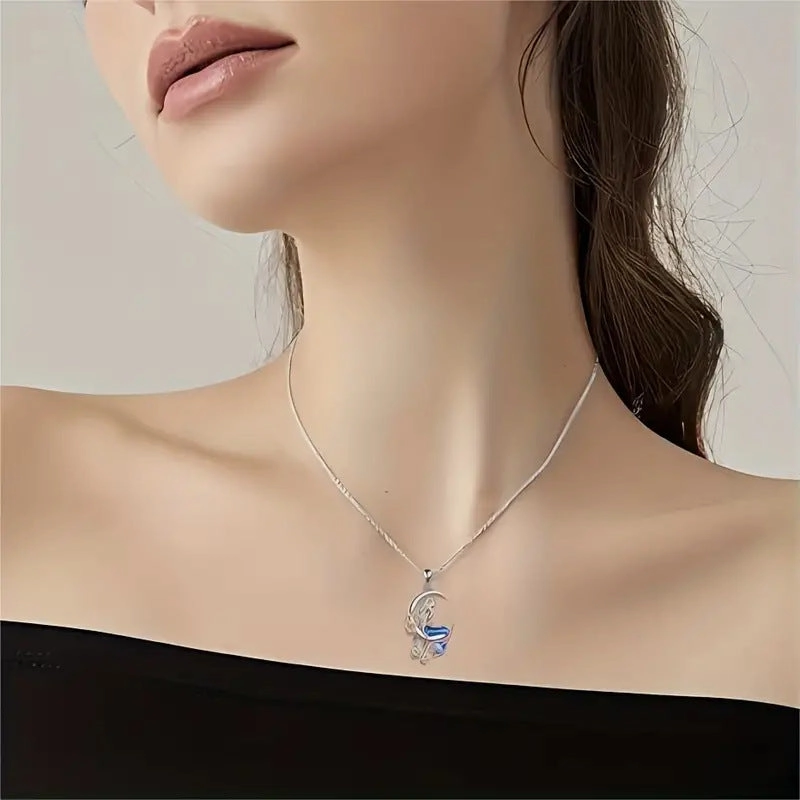 Wholesale Personalized Mermaid Star Multicolor Necklace