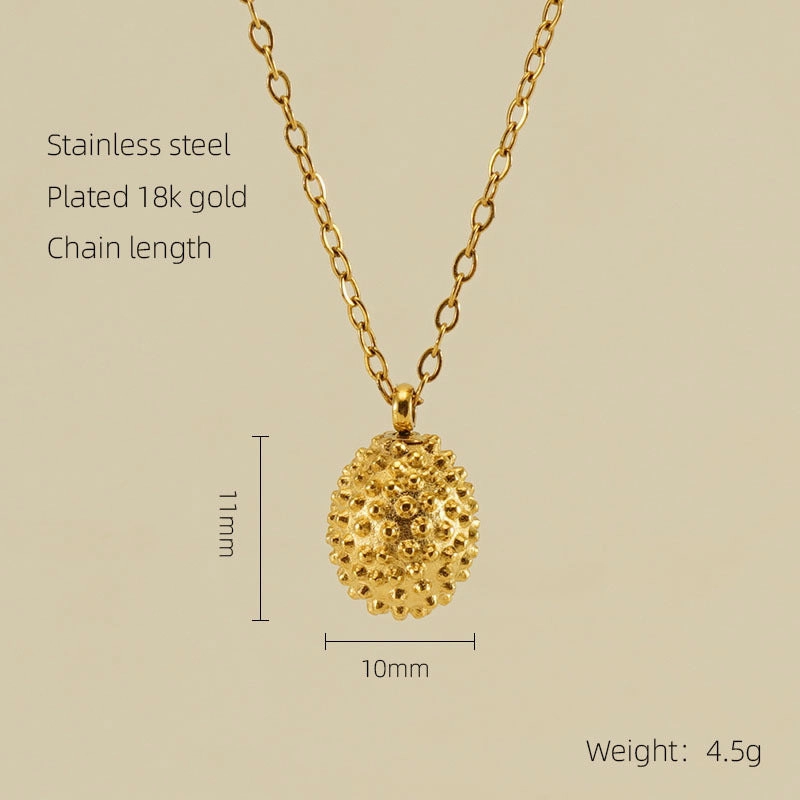 Wholesale Personalized Rose Titanium Steel Clavicle Necklace