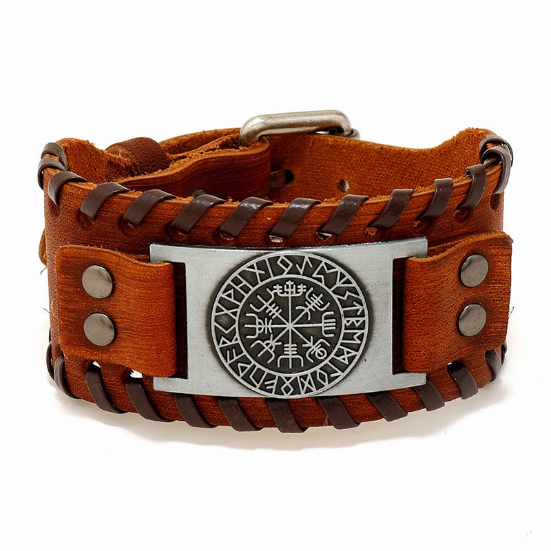 Wholesale Pirate Vintage Men's Leather Bracelet