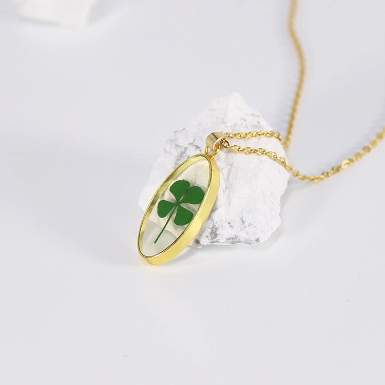 Wholesale Plant Specimen Resin Necklace