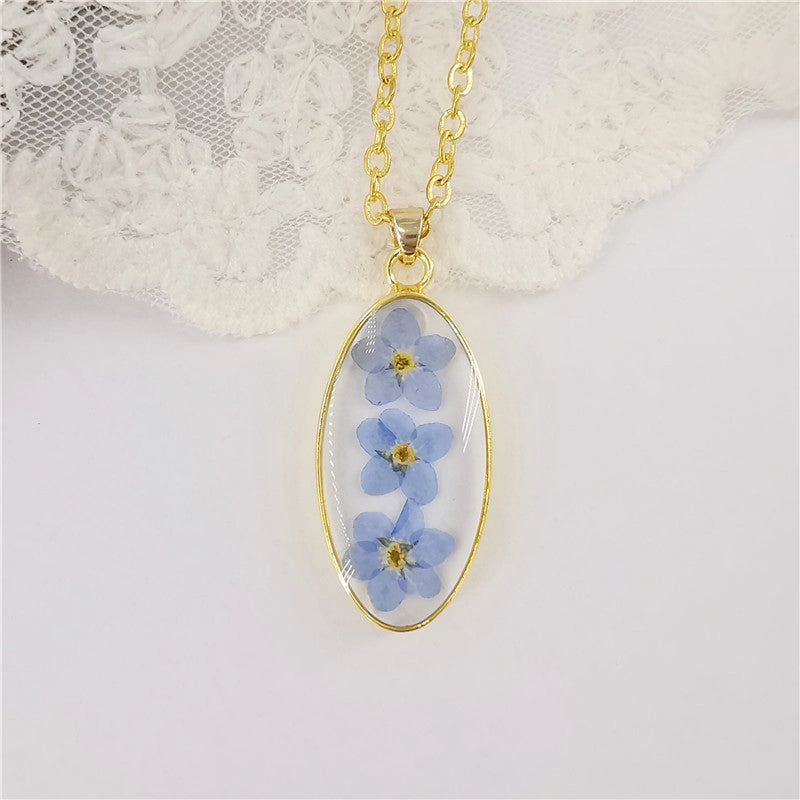 Wholesale Plant Specimen Resin Necklace