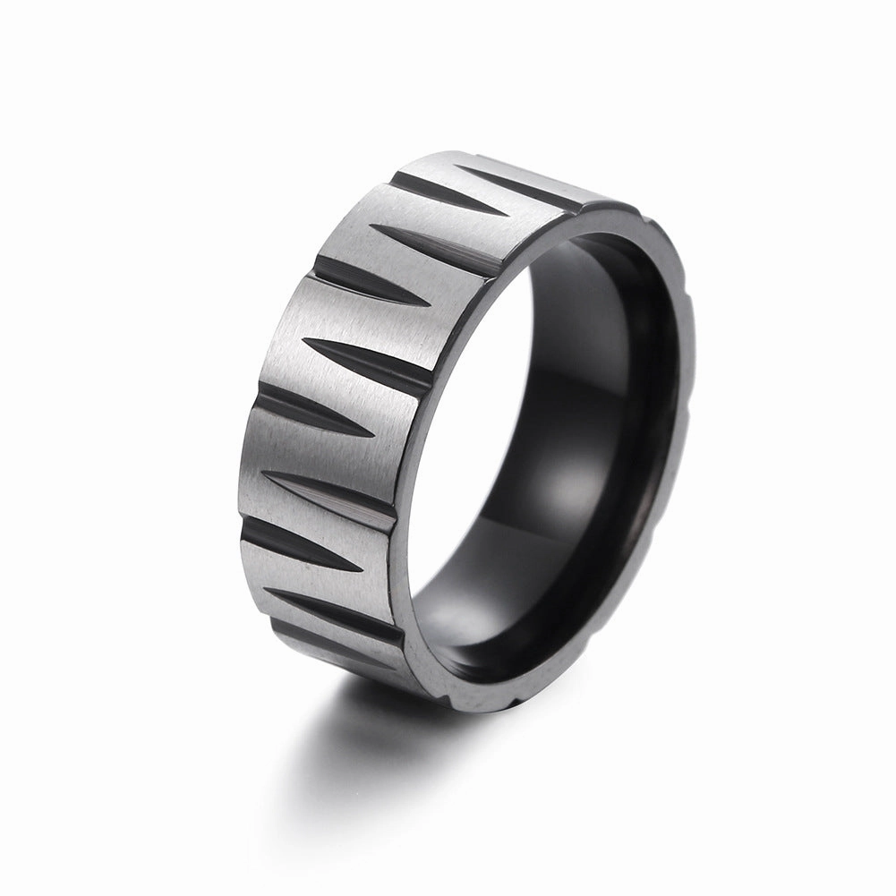 Wholesale Plating Colorful Stainless Steel Rings Stainless Steel