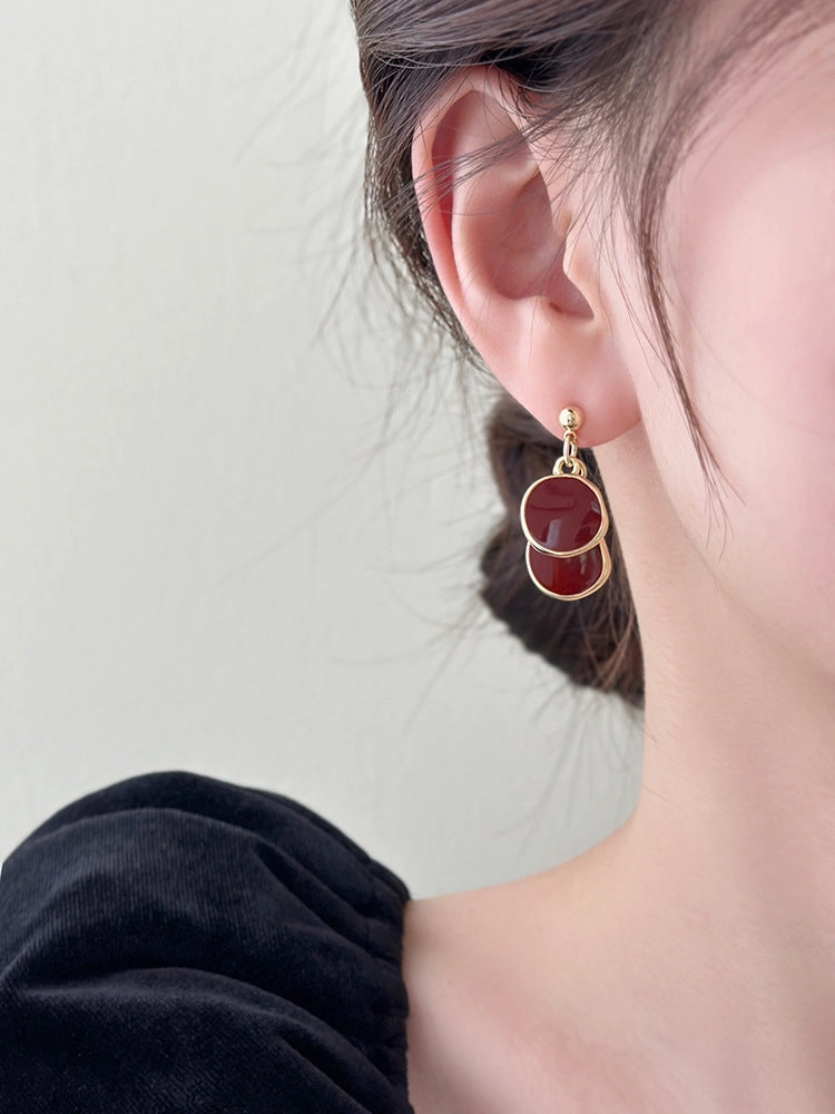 Wholesale popular earrings show face small