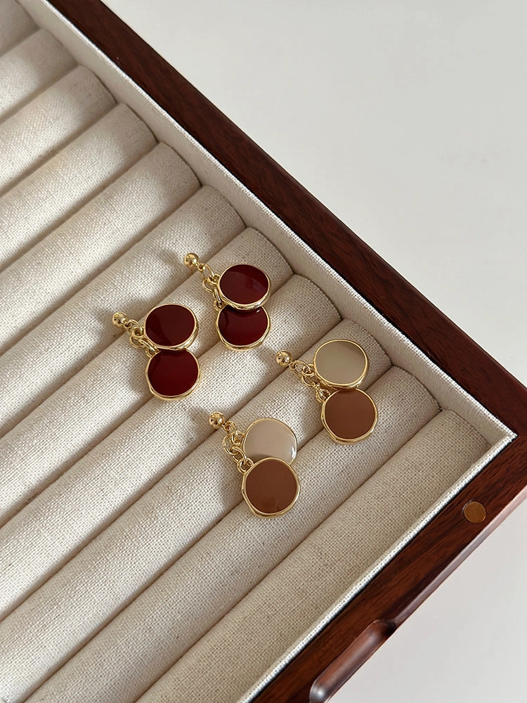 Wholesale popular earrings show face small