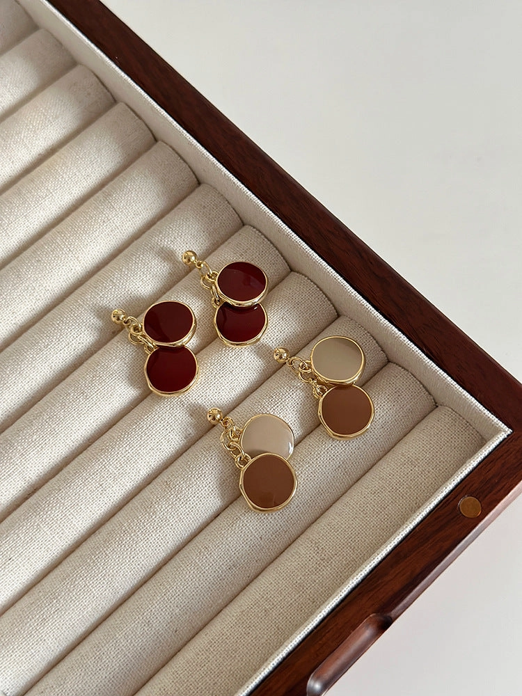 Wholesale popular earrings show face small