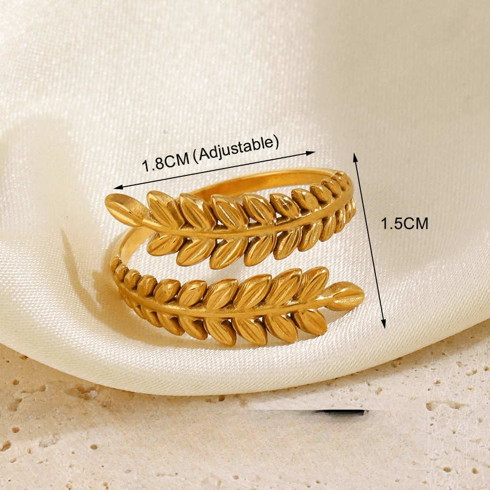 Wholesale Popular Stainless Steel Love Women's Personality Hip Hop Line  Ring
