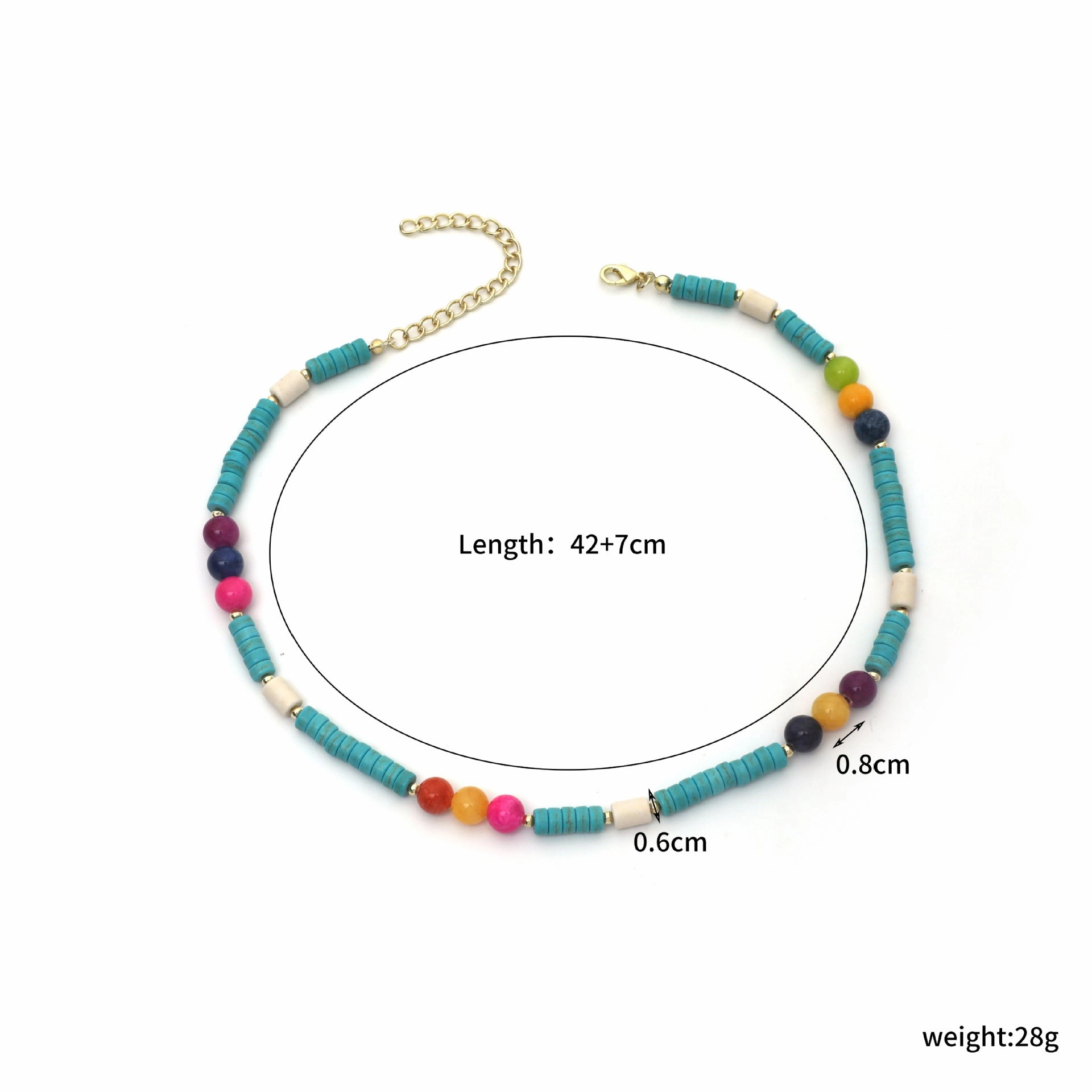 Wholesale Popular Vintage Pearl Pendant, Bohemian Ethnic Jewelry, Turquoise Necklace Earring Set