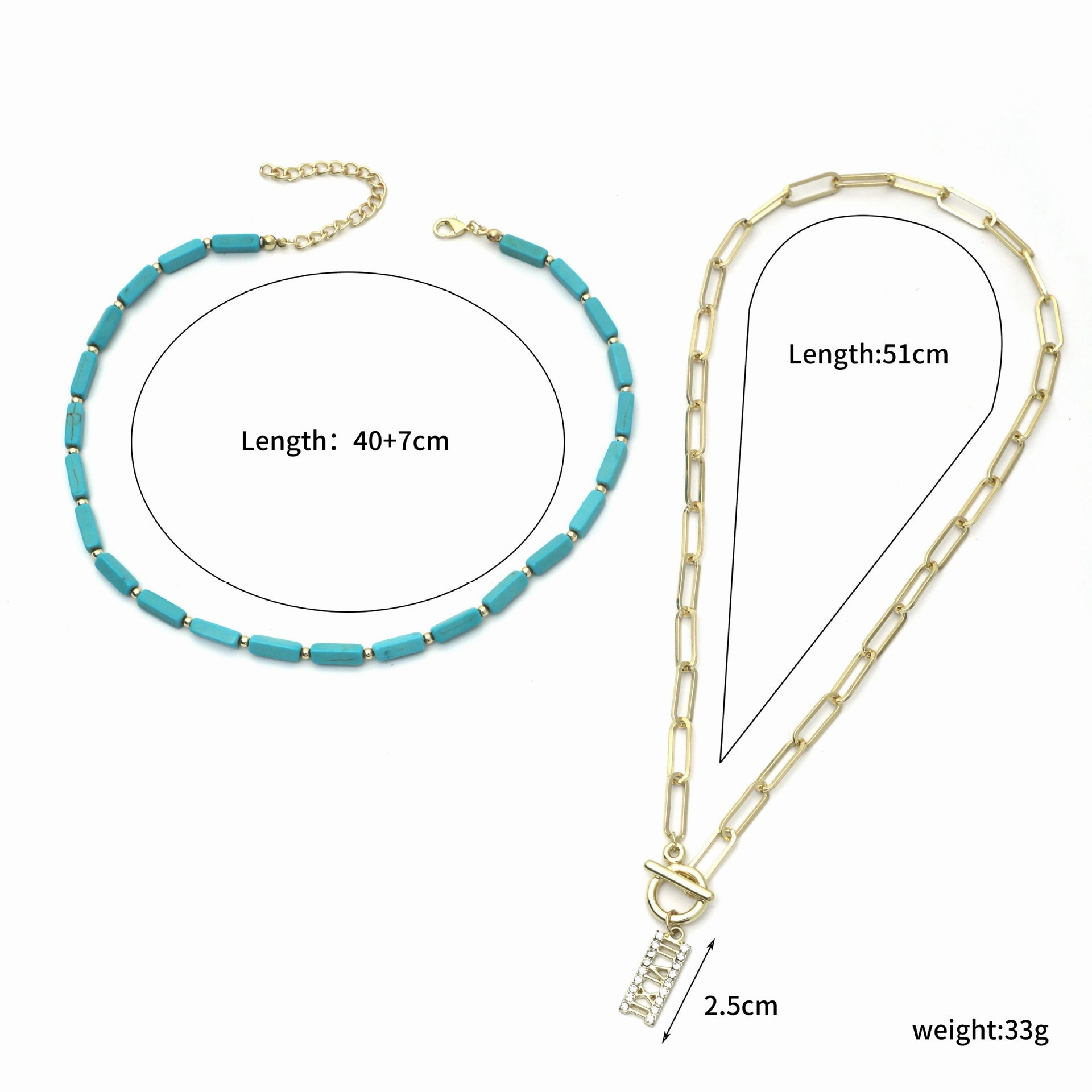 Wholesale Popular Vintage Pearl Pendant, Bohemian Ethnic Jewelry, Turquoise Necklace Earring Set