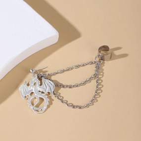 Wholesale Punk Hip Hop Alloy Earrings